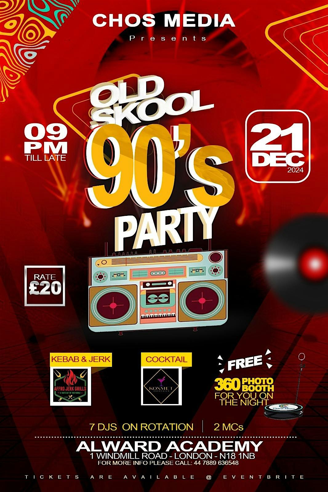 90s OLDSKOOL  PARTY