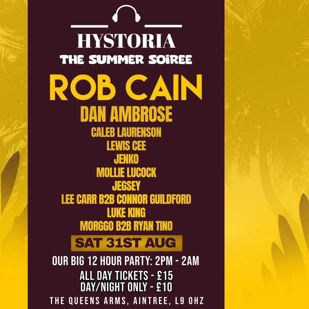 Hystoria - The Summer Soiree