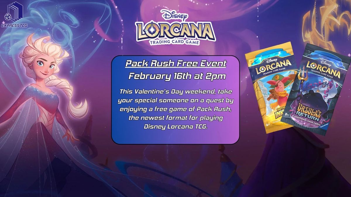 Lorcana: Pach Rush Event