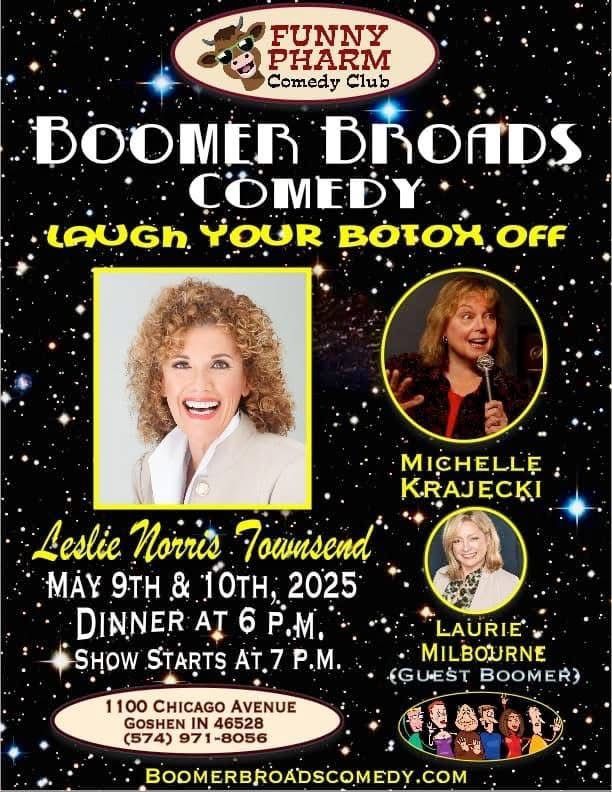 LAUGH YOUR BOTOX OFF!! Starring Leslie Norris Townsend with Michelle Krajecki & Laurie Milbourne