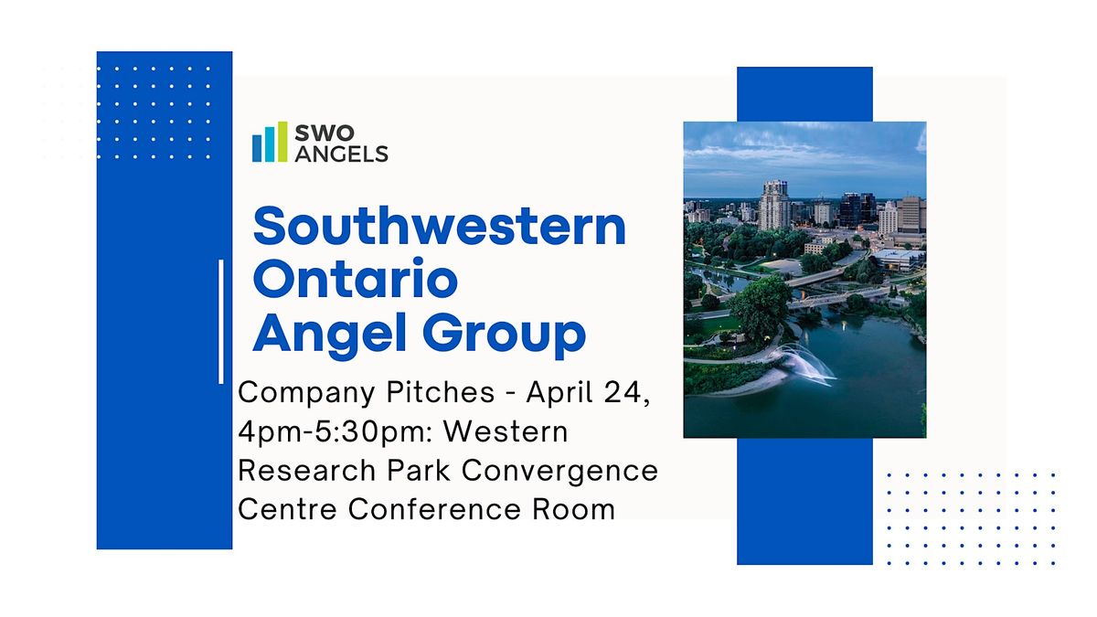 24 April 2024 - SWO Angels Pitch Event