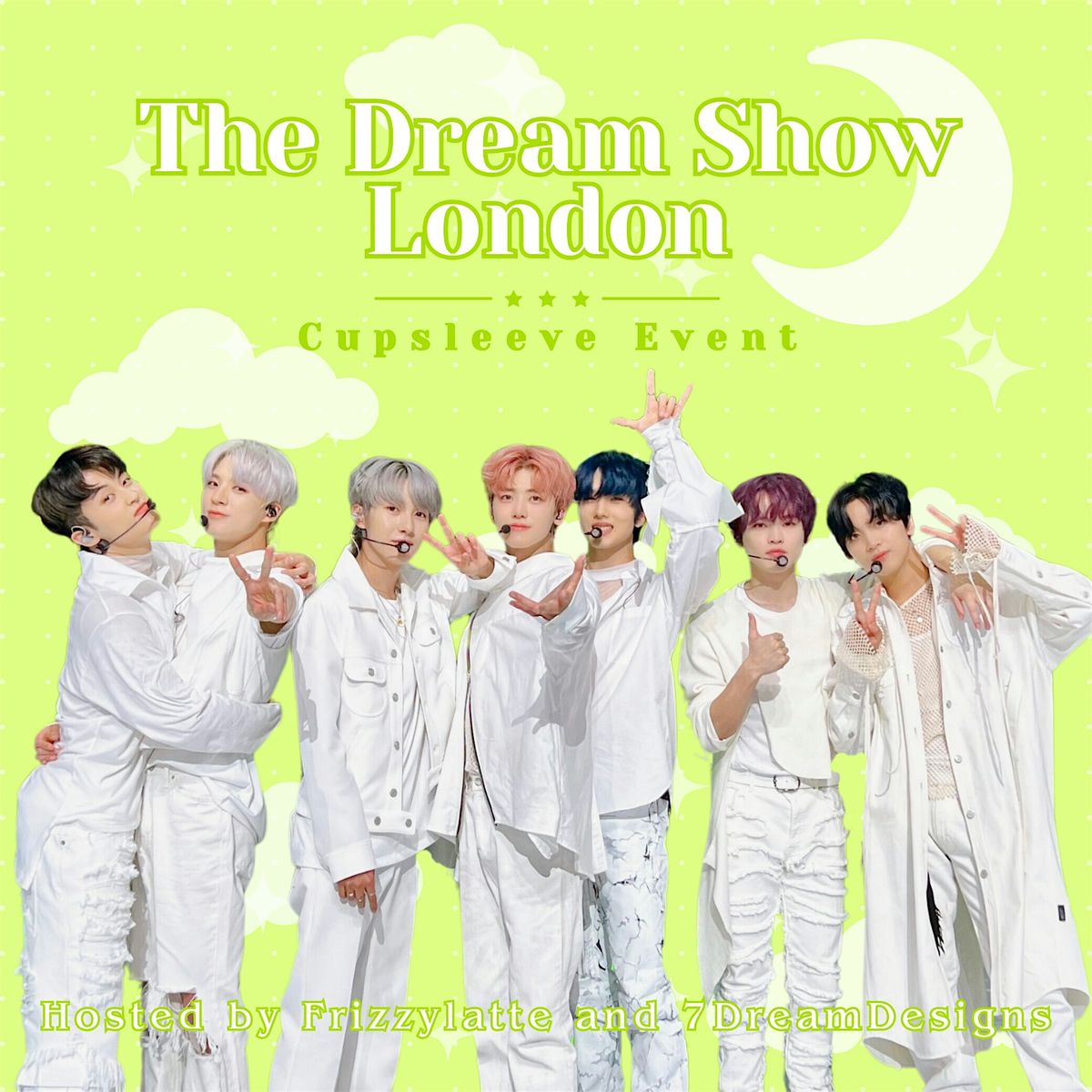 NCT Dream the Dream Show London Cupsleeve Event