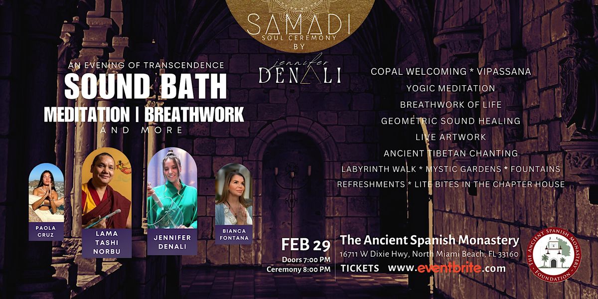 SAMADI: Sound Bath - Meditation - Breathwork