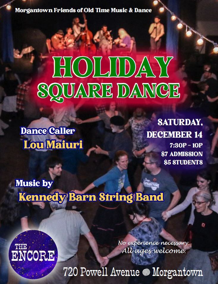 Holiday Square Dance from Morgantown Friends of Old Time Music & Dance