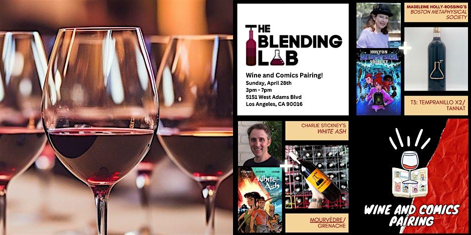 Wine and Comics Pairing - Curated Wine Pairings for 2 Fan-Favorite Comics!