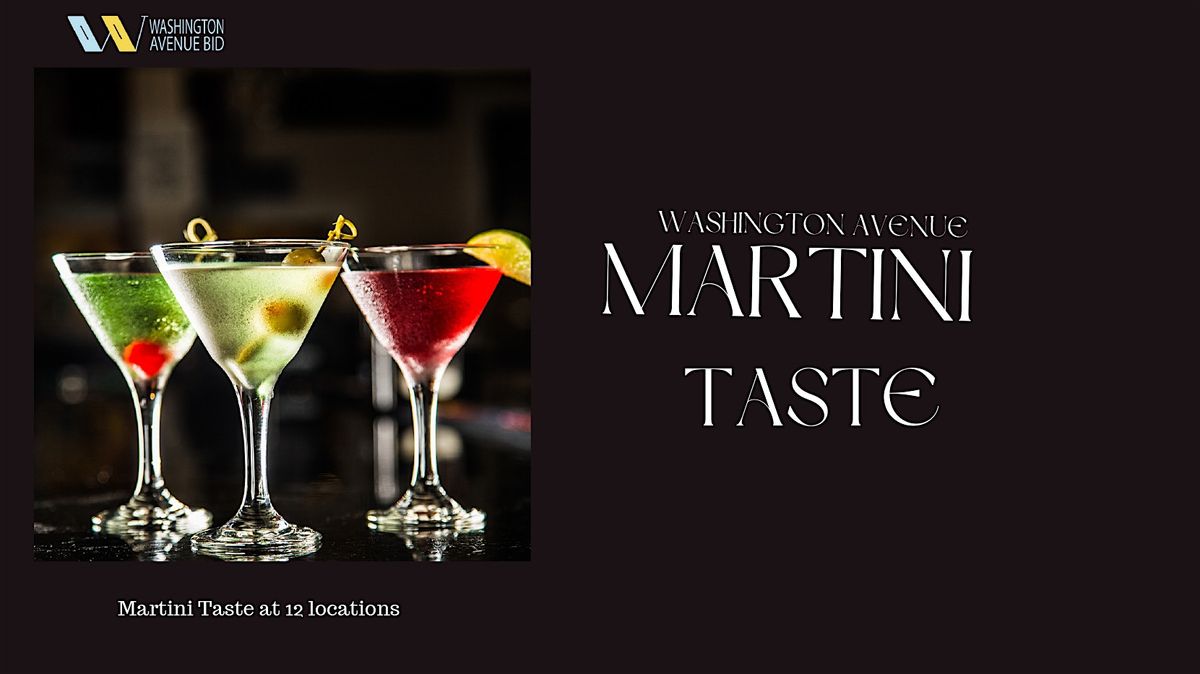 Vibration Wine & Martini Taste -  Live Music Series. 12 drinks 12 locations