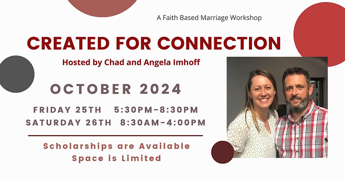 Created For Connection Marriage Workshop