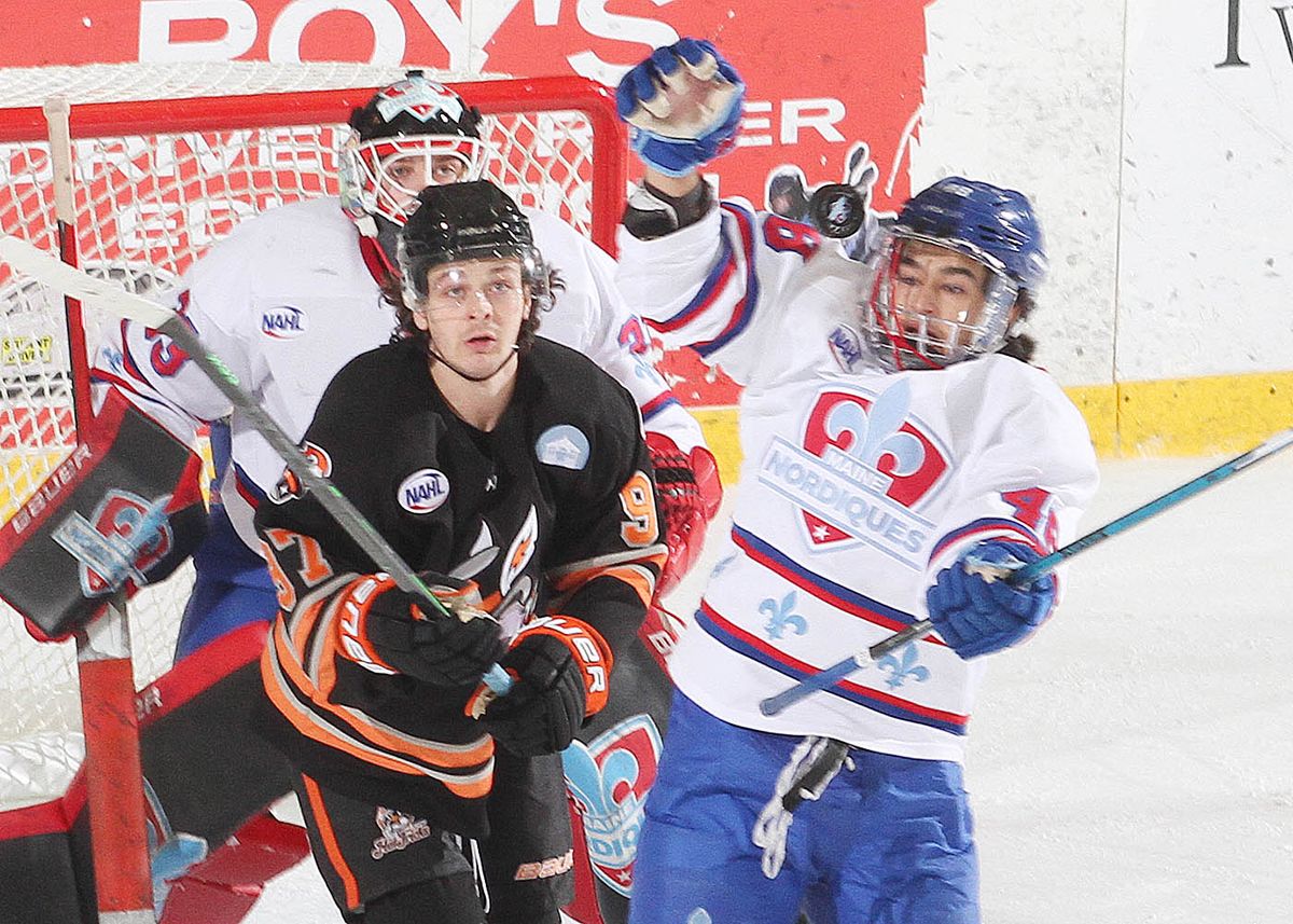 Maine Nordiques at Danbury Jr Hat Tricks