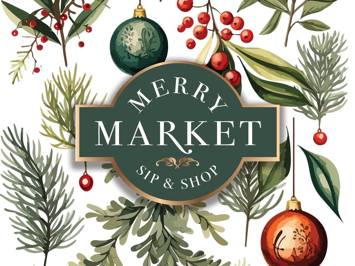 Merry Market- Sip & Shop