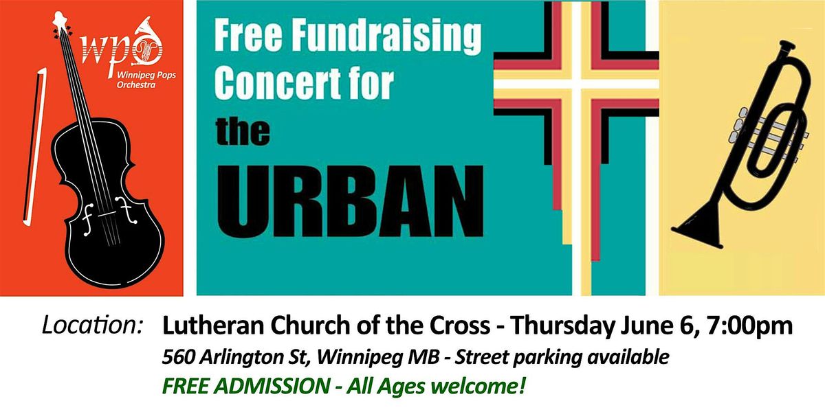 FREE Fundraising Concert for The Urban Ministry