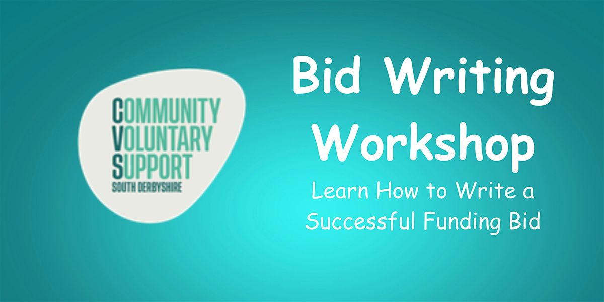 How to write a Successful Funding Bid Workshop