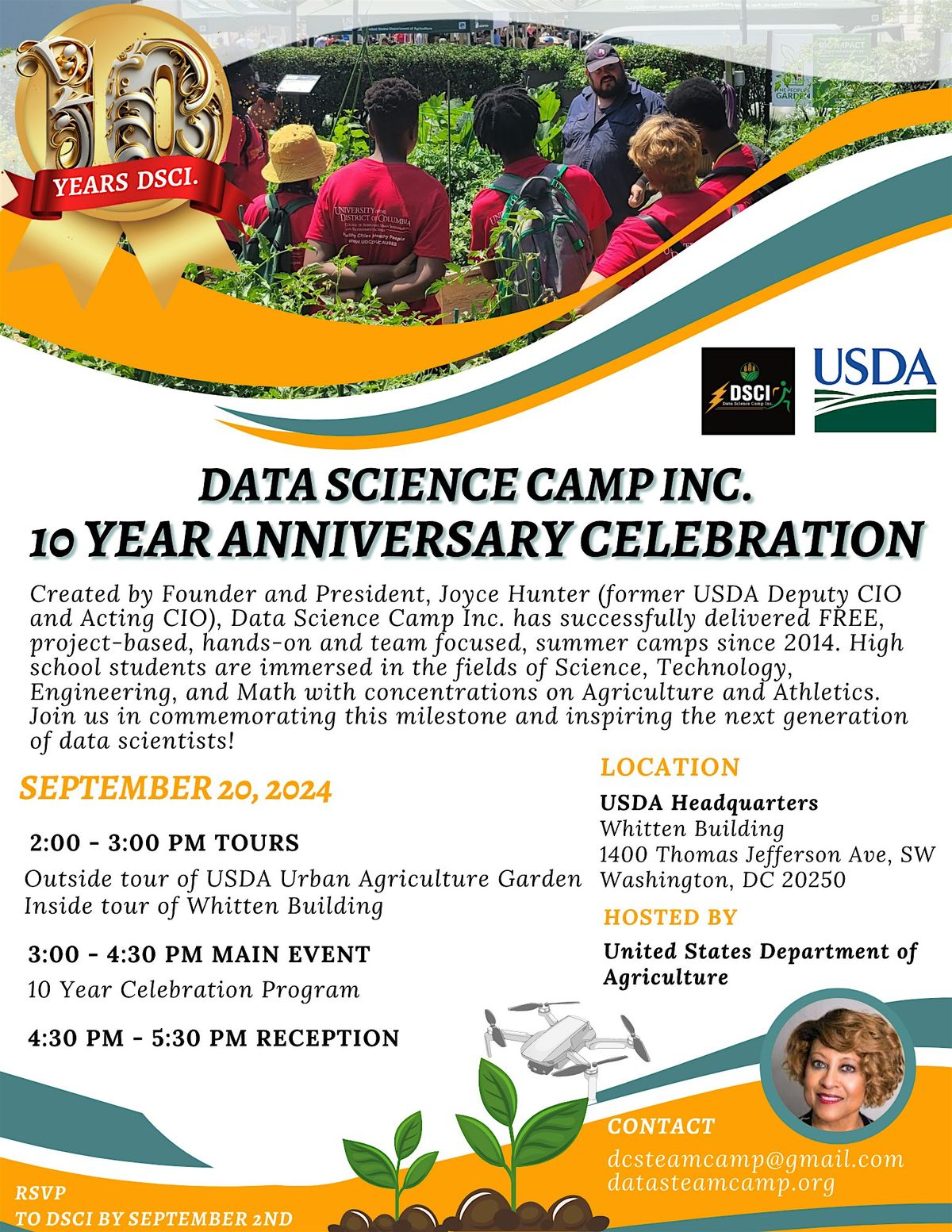 STEAM Camp 10th Anniversary Celebration