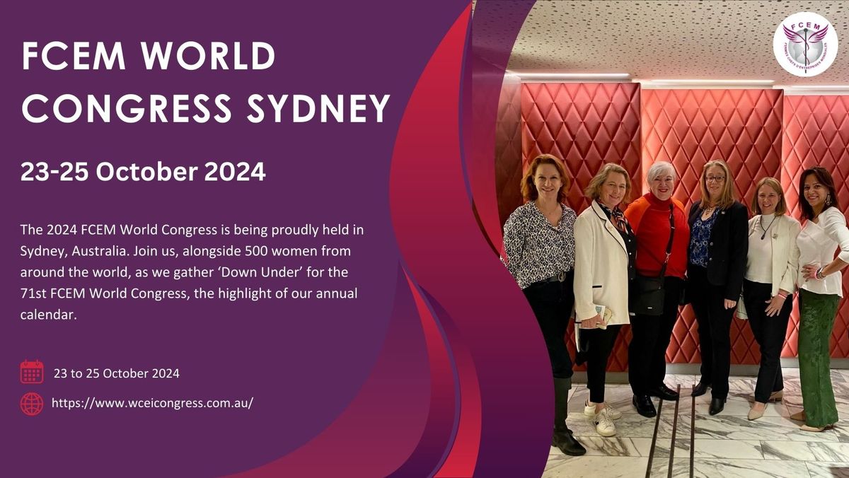 2024 FCEM World Congress Sydney