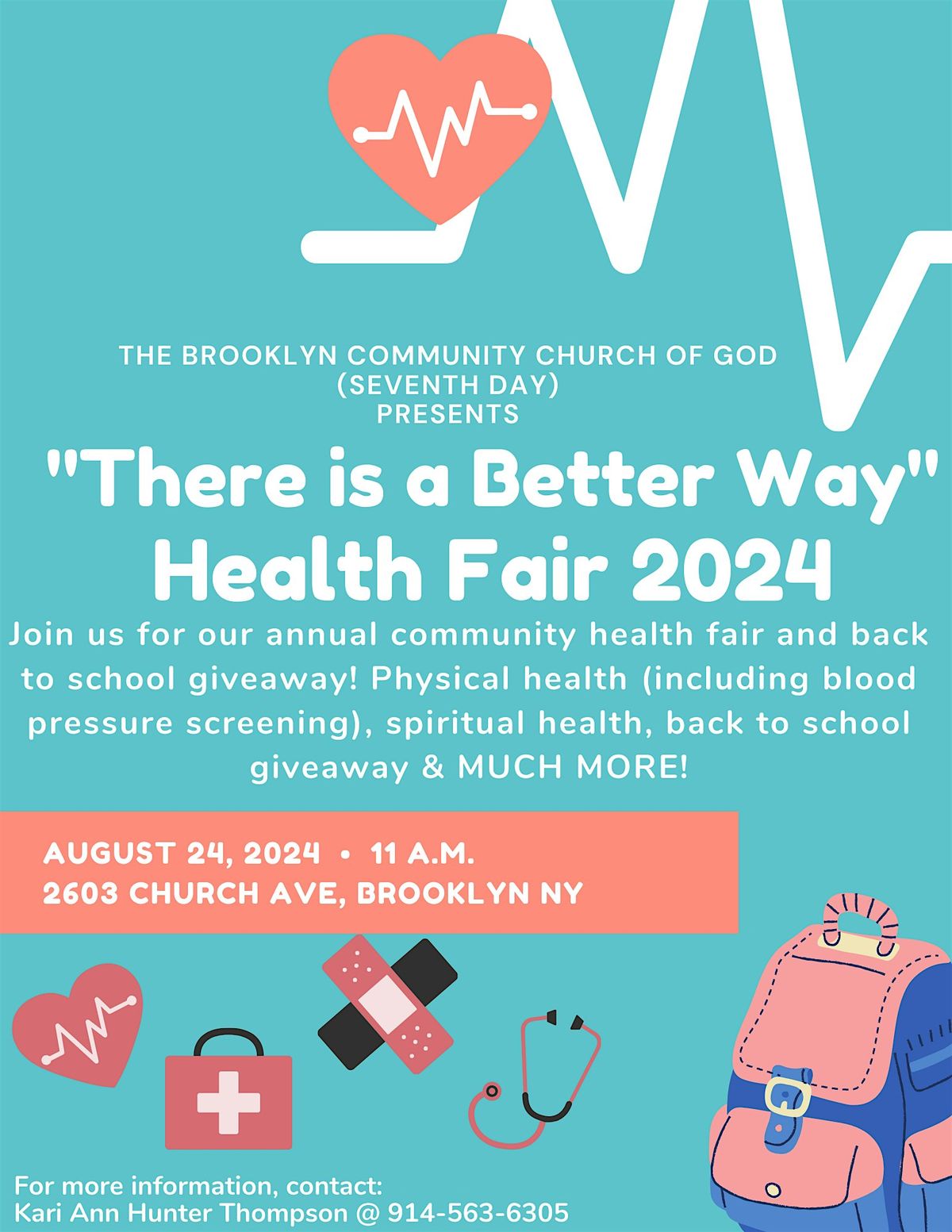 "There is a Better Way" Health Fair 2024