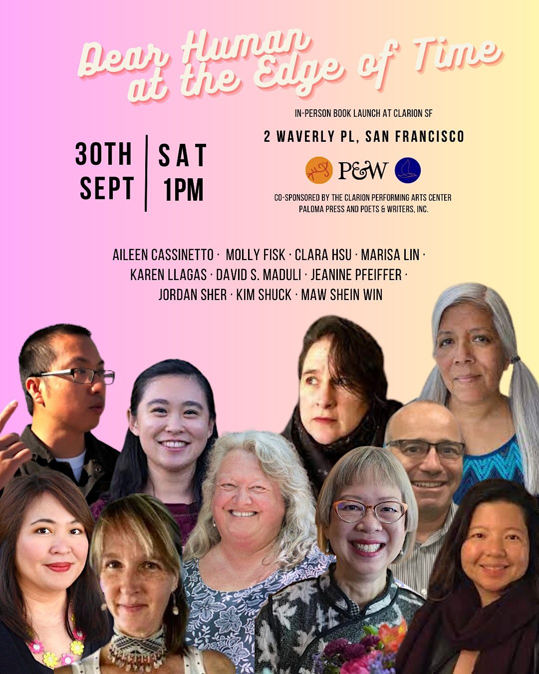 Dear Human at the Edge of Time: Poems on Climate Change in US