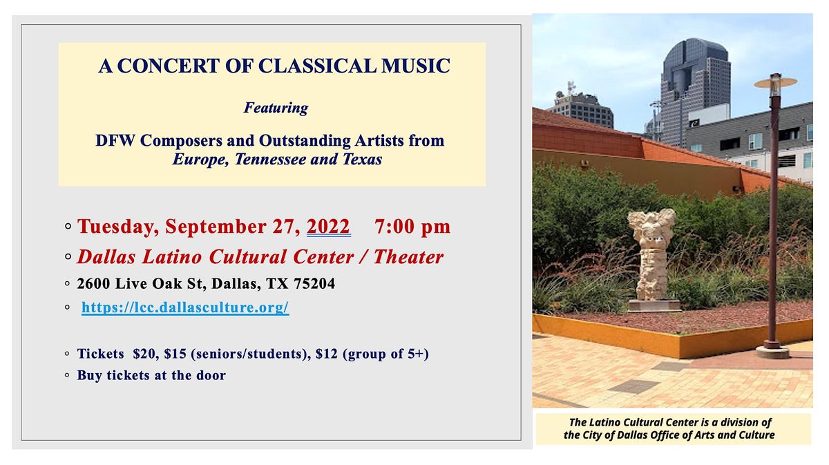 A Concert of Classical Music