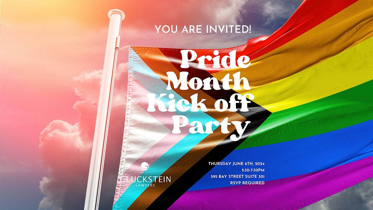 Gluckstein Lawyers' Pride Month Kick-Off Event