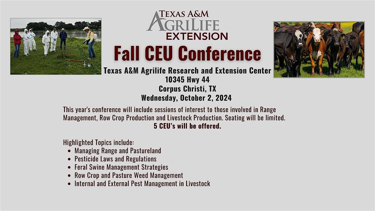 2024 Fall CEU Conference