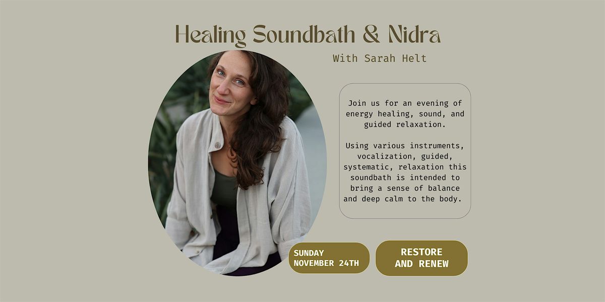 Healing Soundbath and Nidra