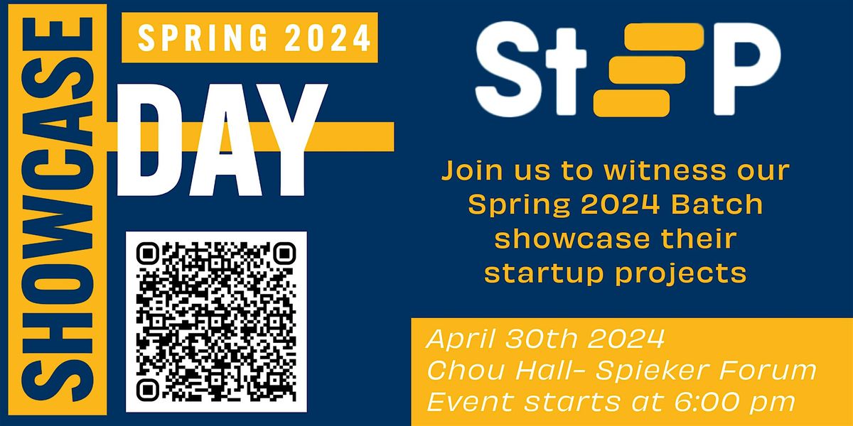 StEP Showcase Day  -Spring Cohort 2024
