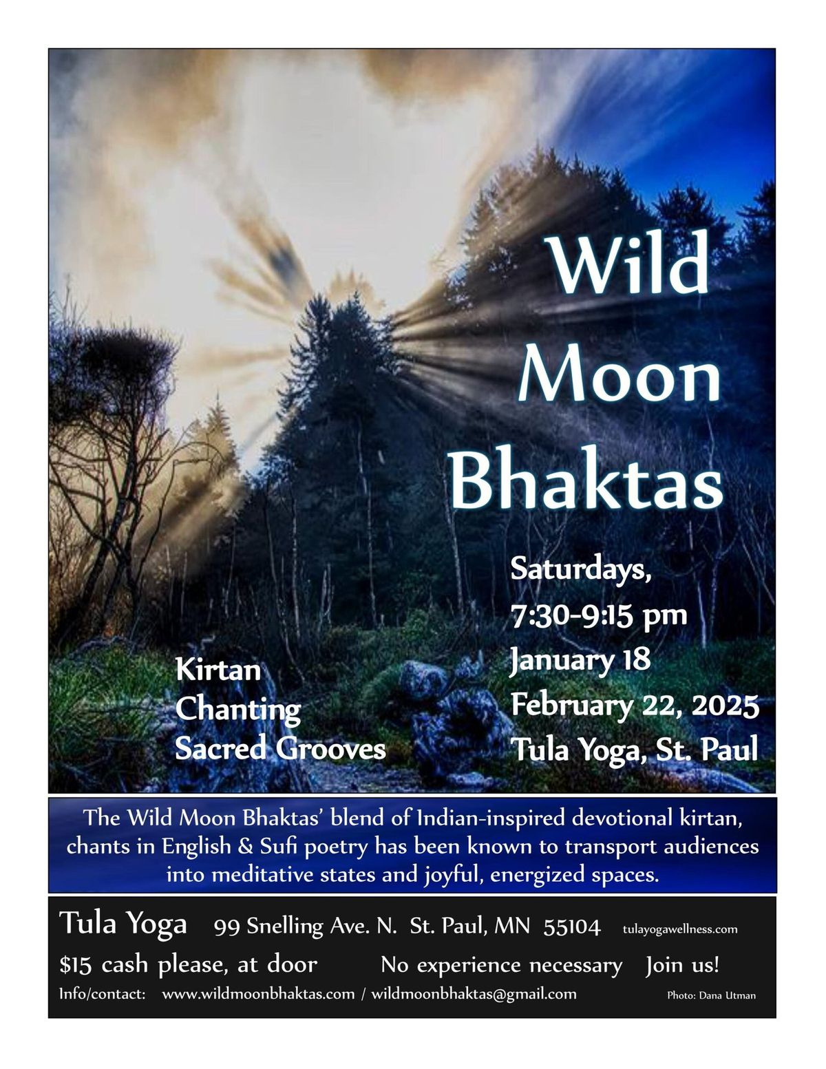 The Wild Moon Bhaktas - An evening of chanting, kirtan and spiritual music