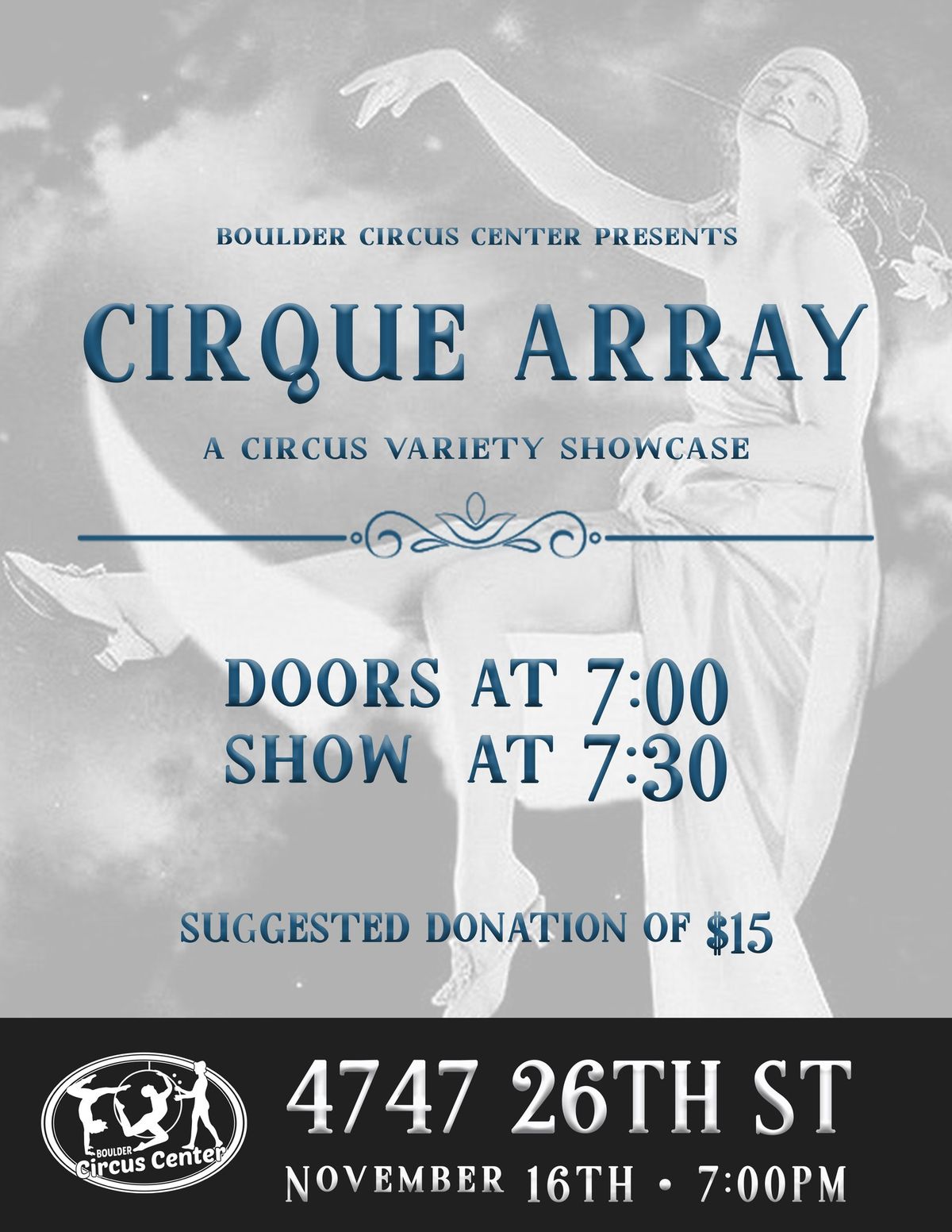 CIRQUE ARRAY - A Circus Variety Showcase