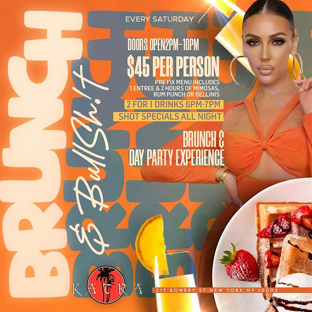 All Day Saturday Brunch & Day Party Experience at Katra Lounge