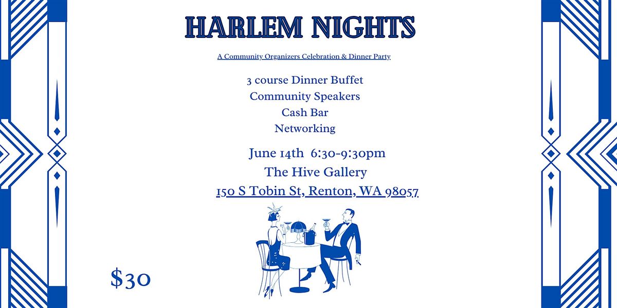 Harlem Nights: Community Organizers Dinner