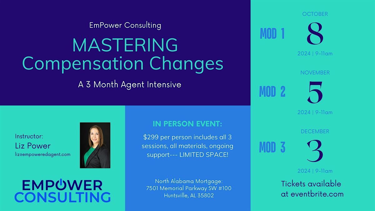 Mastering Compensation Changes: A 3 Month Agent Intensive