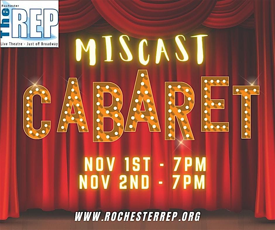 Miscast Cabaret 2024: A Fundraiser for the Rep