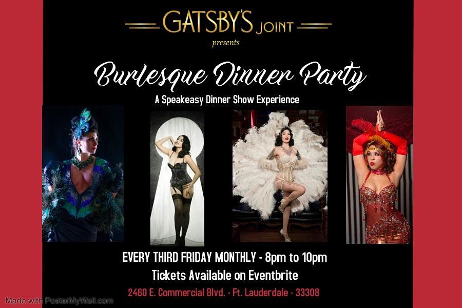 Burlesque Dinner Party