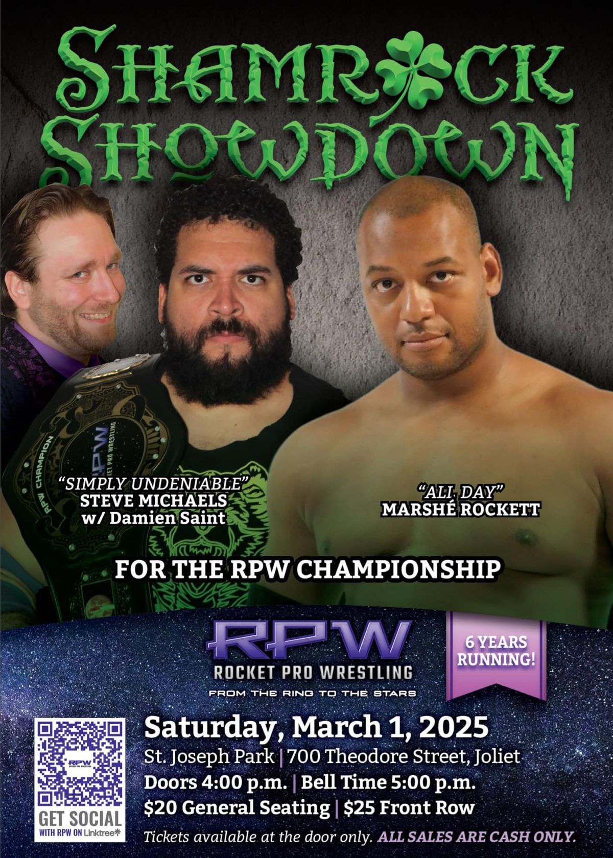 Rocket Pro Wrestling presents Shamrock Showdown