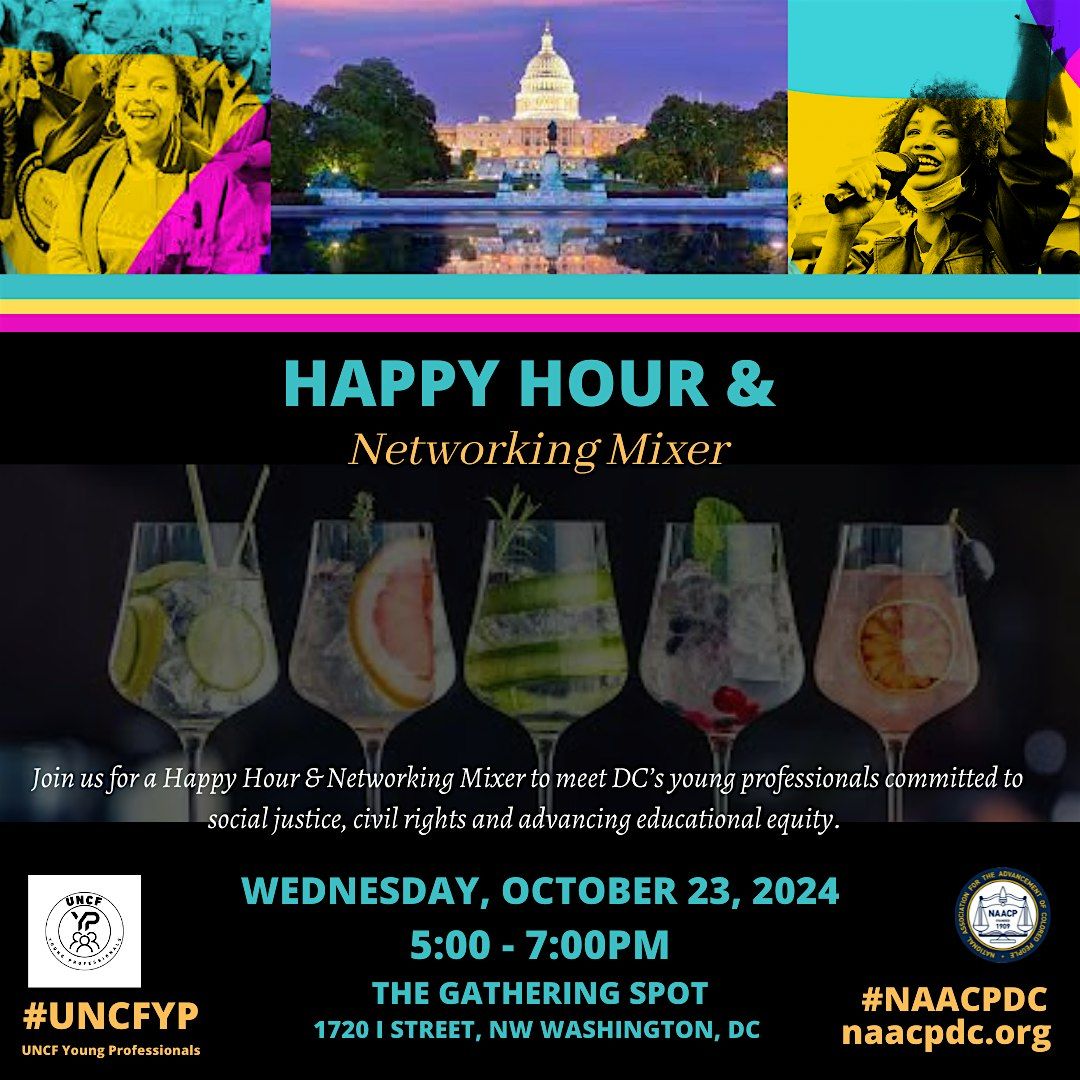 UNCF-YP & NAACP HAPPY HOUR & NETWORKING MIXER