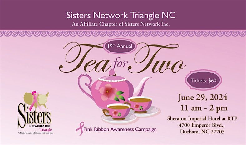 Tea for Two - Pink Ribbon Awareness Campaign