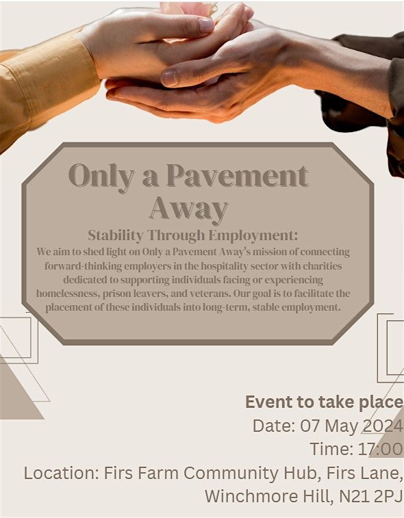 Only a Pavement Away  Awareness Event