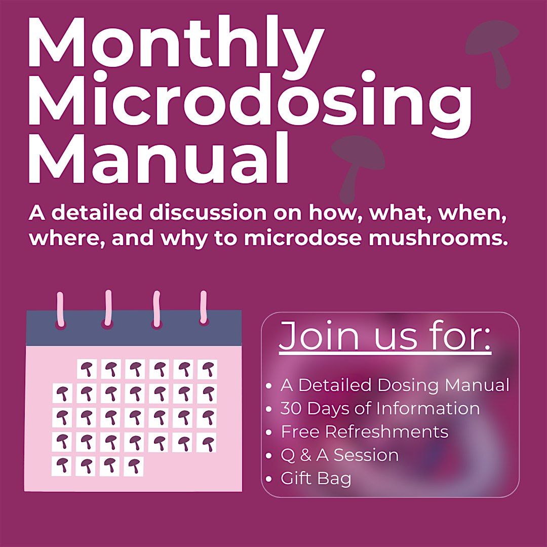 Monthly Mushroom Microdosing Manual
