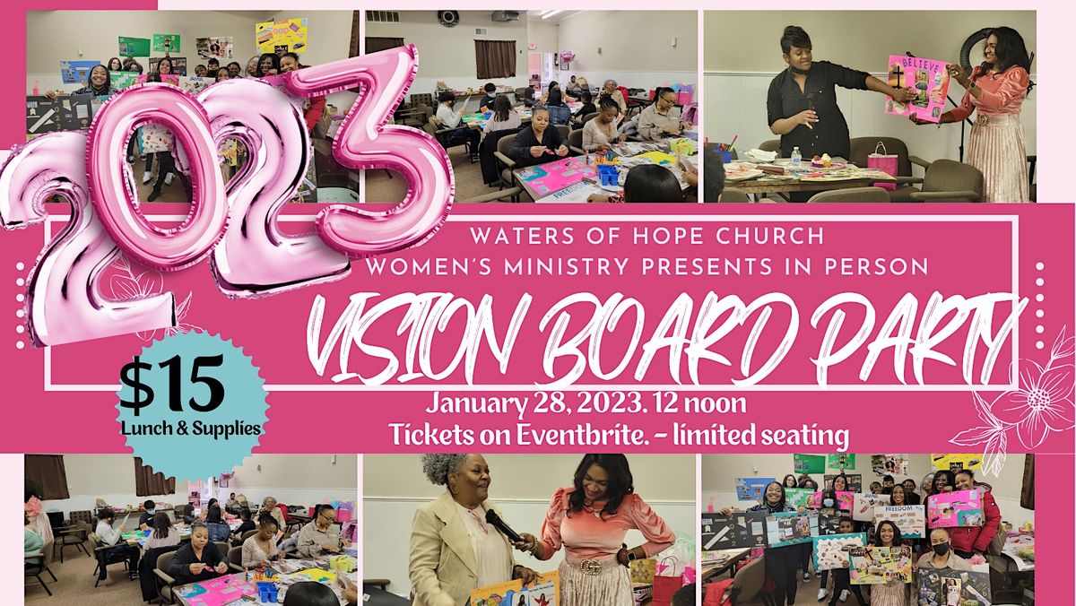 2023 Vision Board Luncheon