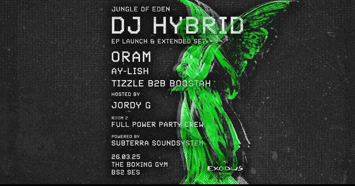 Exodus Records present: DJ Hybrid EP Launch (Extended 2 Hour Set)