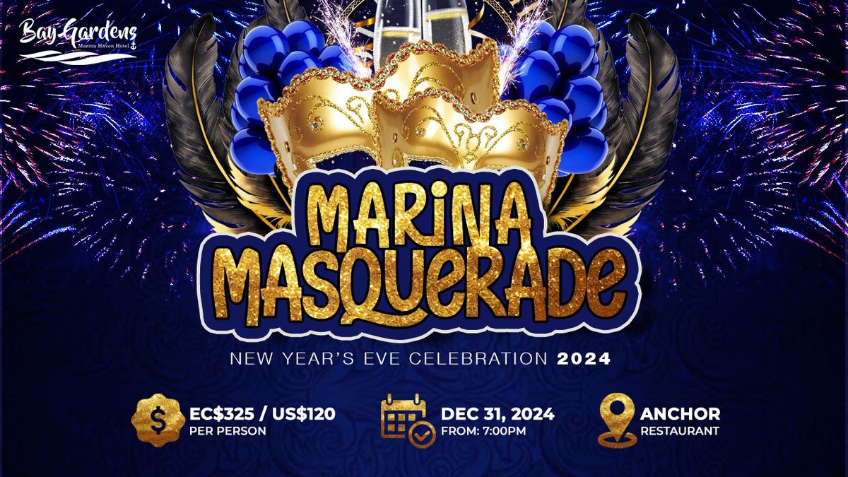 Marina Masquerade New Year's Eve Party by Bay Gardens Marina Haven 