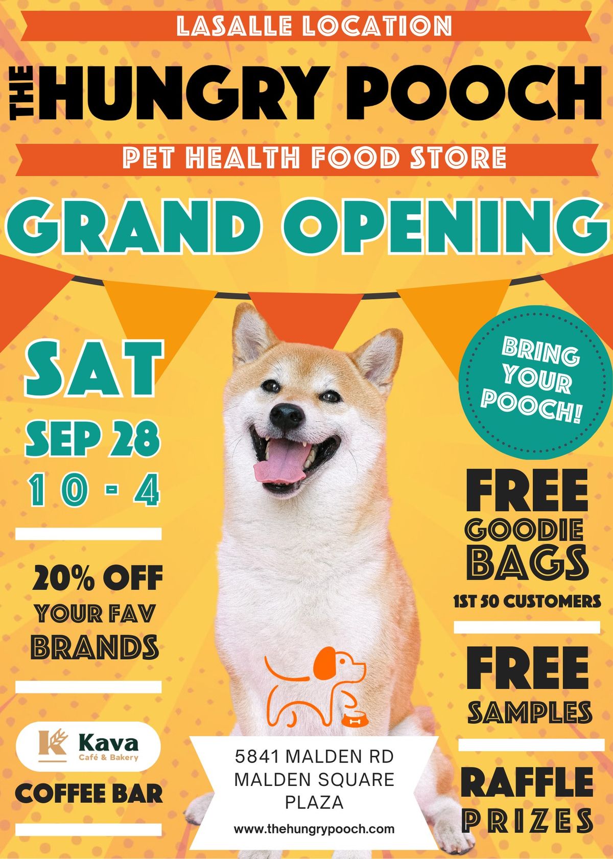 The Hungry Pooch Grand Opening Party - LaSalle Location! 