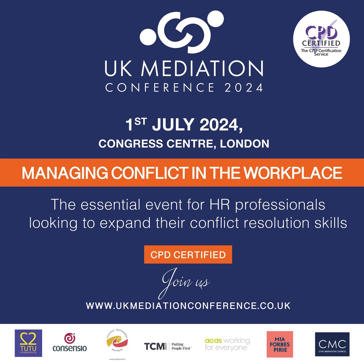 Managing Conflict in the Workplace, UK Mediation Conference 2024