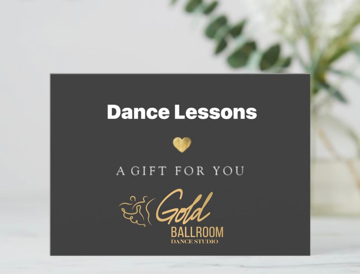 Christmas Gifts -Dance Lessons for Adults!