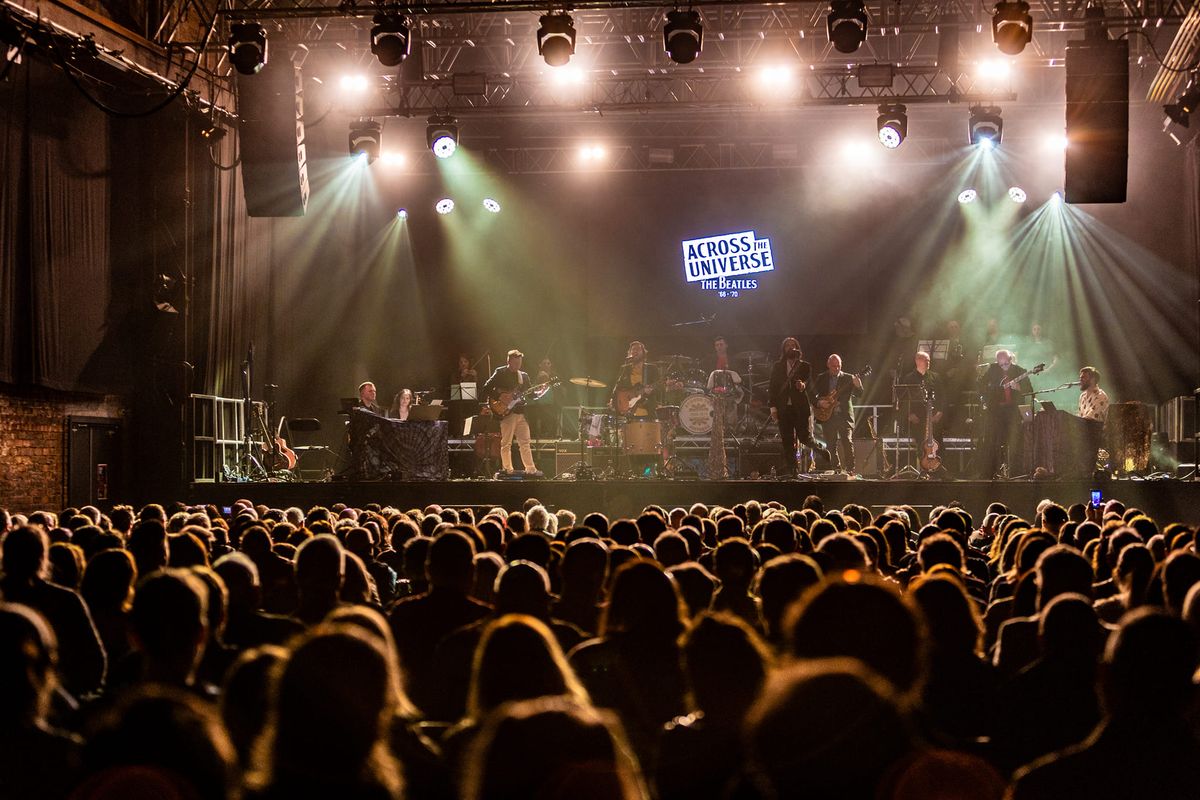 The Beatles' "studio years" with live orchestra and band.