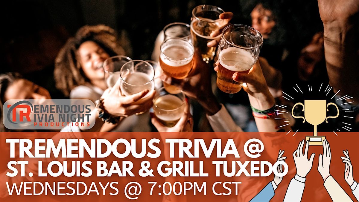 Winnipeg St. Louis Bar & Grill Tuxedo Wednesday Night Trivia