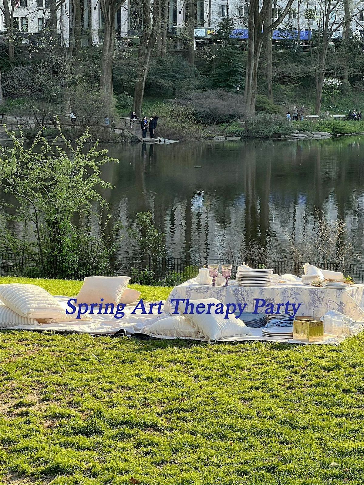 Spring Art Therapy Party in Central Park