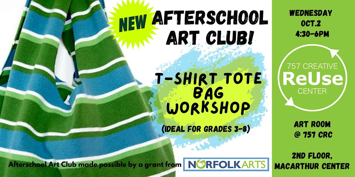 Afterschool Art Club! T-Shirt Tote Bag