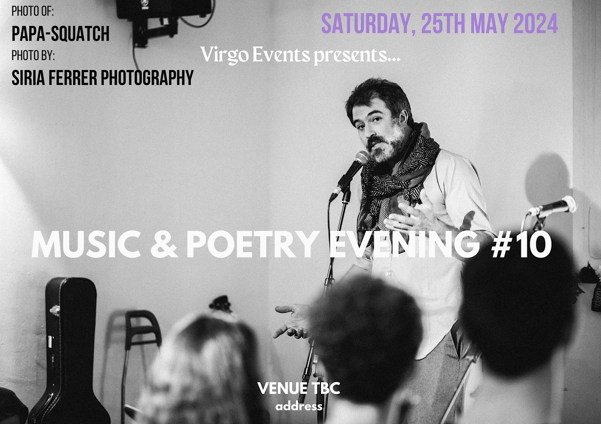 Music & Poetry Evening #10 + OPEN MIC
