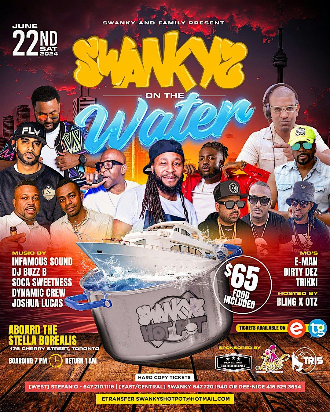 SWANKY'S ON THE WATER