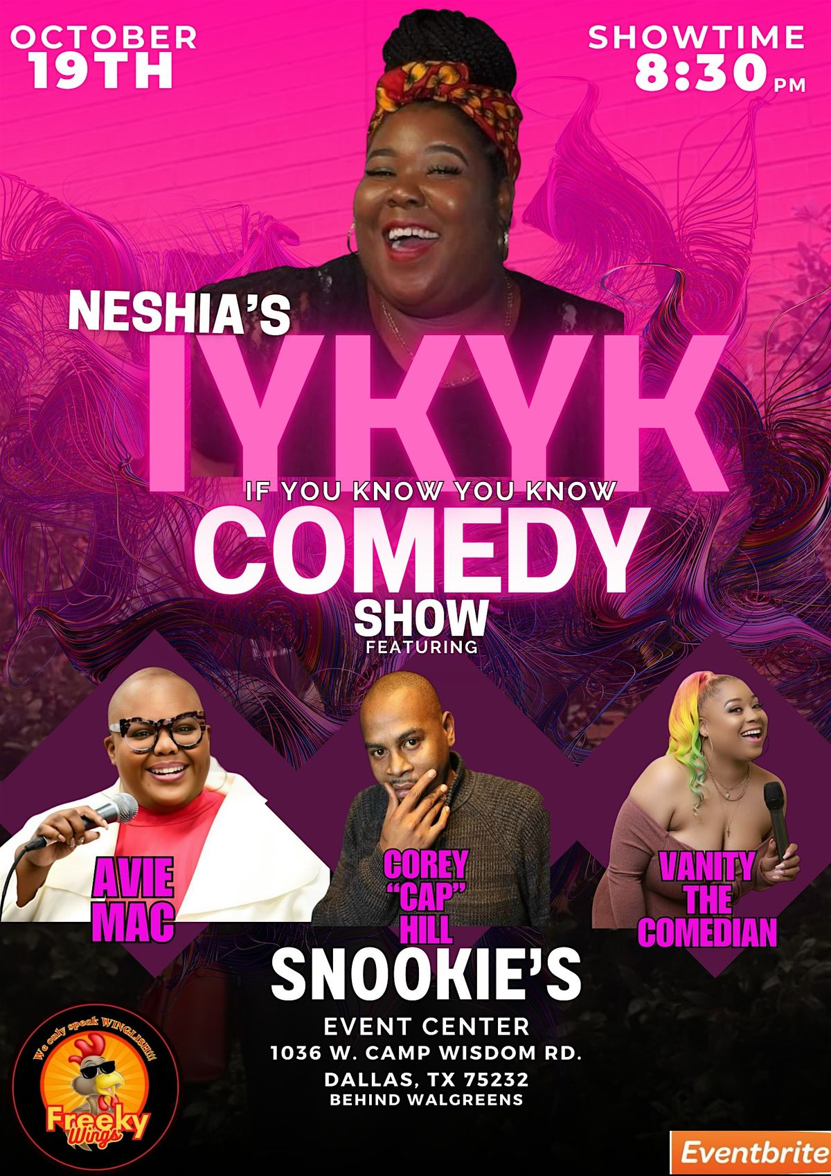 Neshia's IYKYK Comedy Show