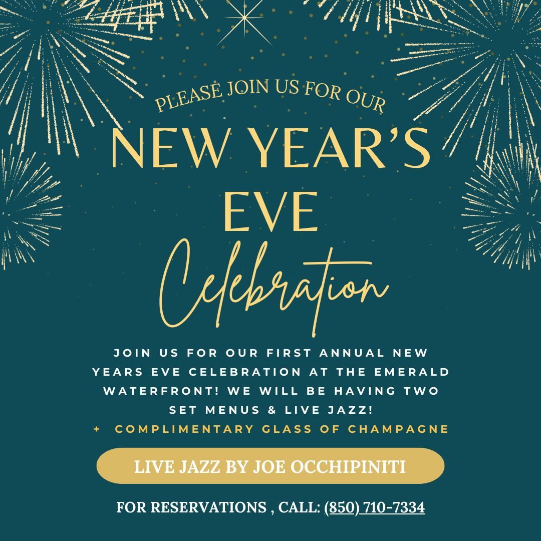 New Year\u2019s Eve Celebration @The Emerald Waterfront\ud83c\udf89